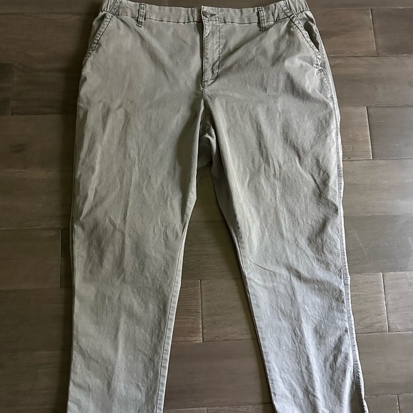 Old Navy Pants - Old Navy Light Gray Chinos